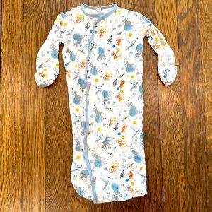 magnetic me gown, space print, size NB-3m